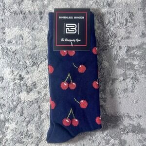 CHERRIES UNISEX  Fun Novelty Sock NEW